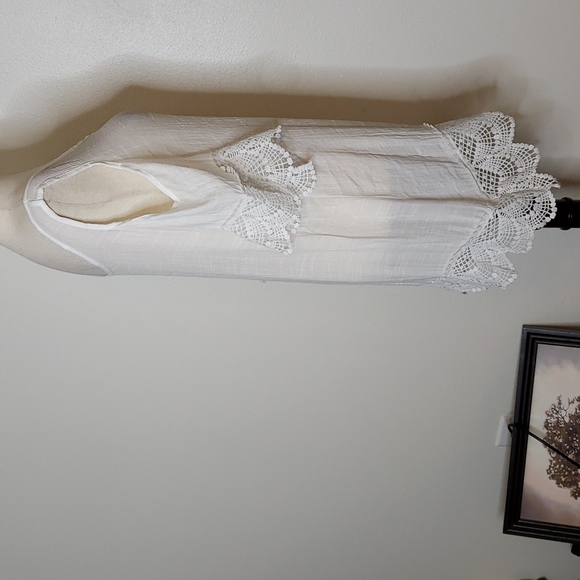 White Slip Swim Cover Up - Picture 7 of 12